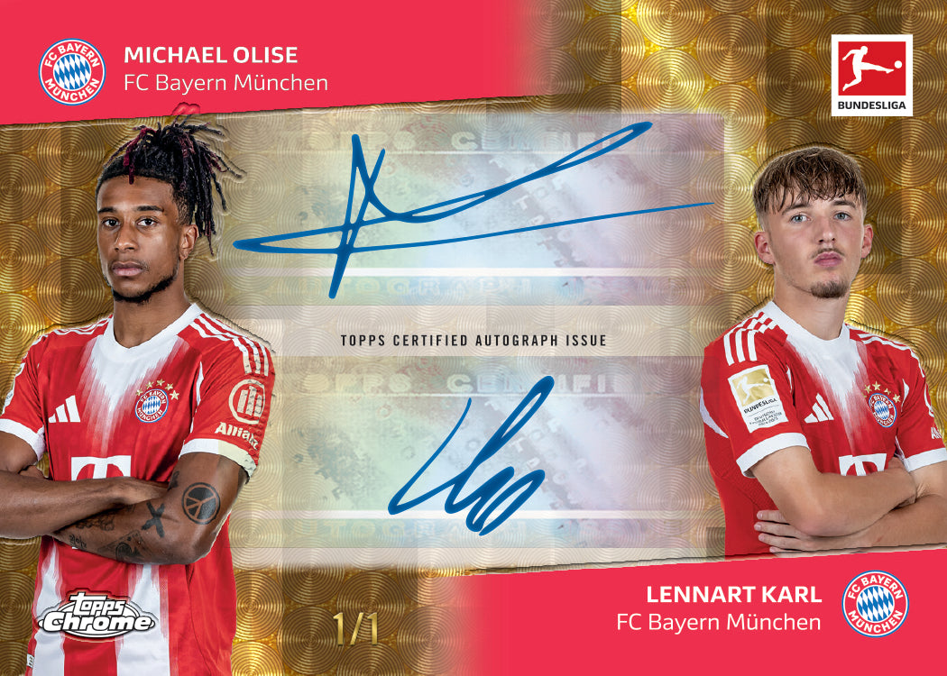 Topps Chrome® Bundesliga 2025/26 - Hobby Box