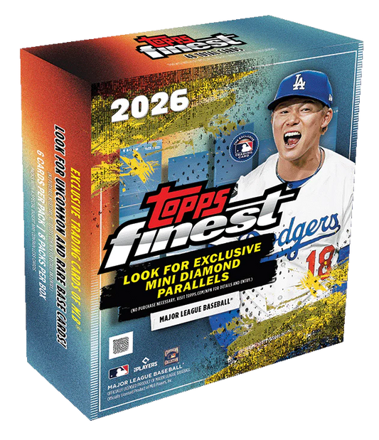 2026 Topps Finest Baseball - Mega Box