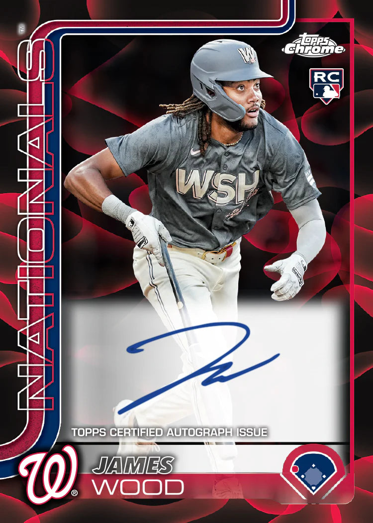 2025 Topps Chrome® Baseball Update Series - breaker Delight Box Box (2 Autographe par boîte)