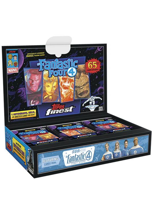 2026 Topps Finest Fantastic Four - Hobby Box