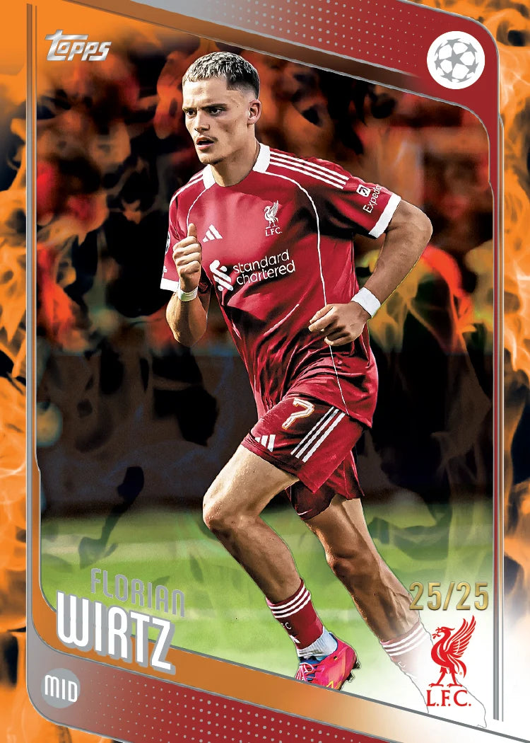 Topps Flagship UEFA Club Competitions 2025/26 Value Box