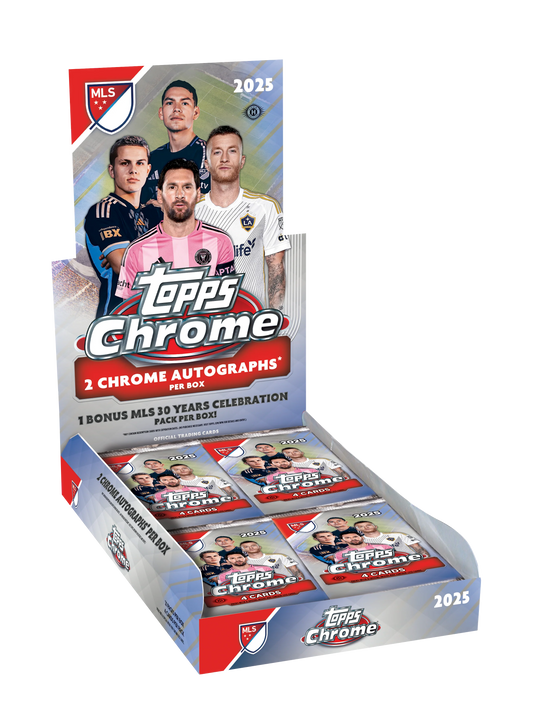 Topps Chrome® MLS 2025 - Hobby Box