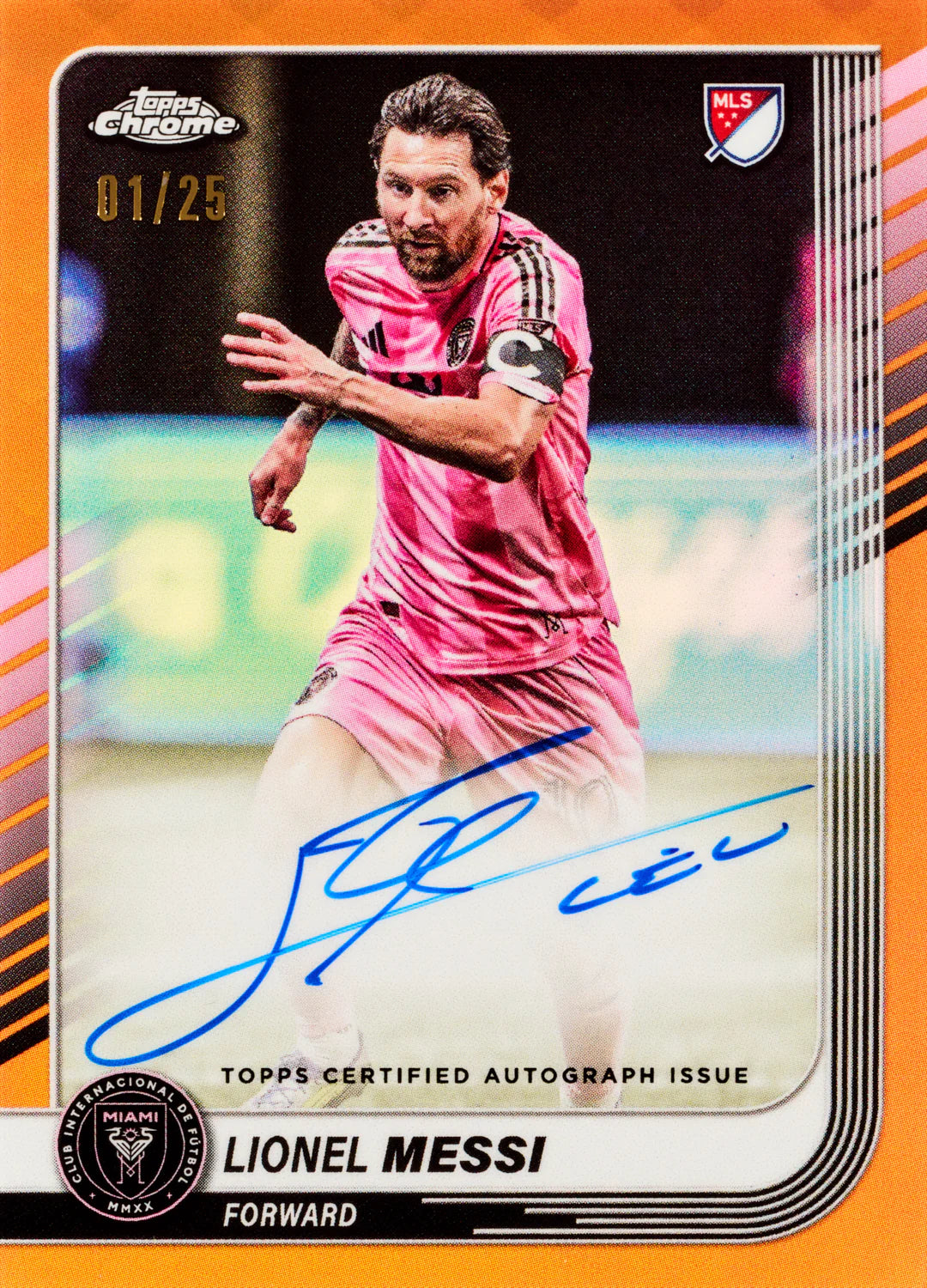 Topps Chrome® MLS 2025 - Hobby Box