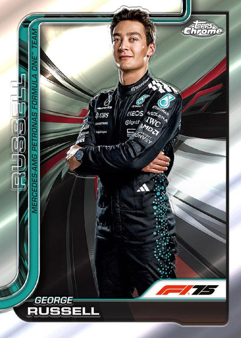 2025 Topps Chrome Formula 1® Hobby Box — LIVE OPENING