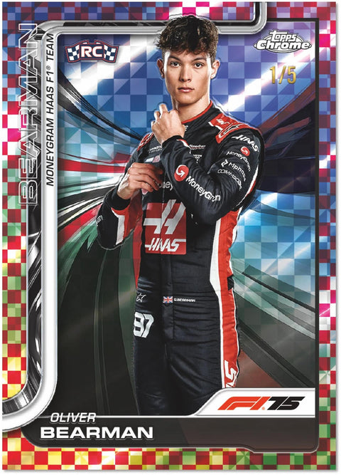 2025 Topps Chrome Formula 1® Hobby Box — LIVE OPENING