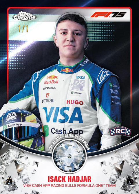 2025 Topps Chrome Formula 1® Hobby Box — LIVE OPENING