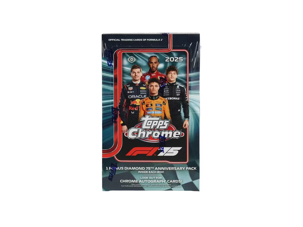 2025 Topps Chrome Formula 1® Hobby Box — LIVE OPENING