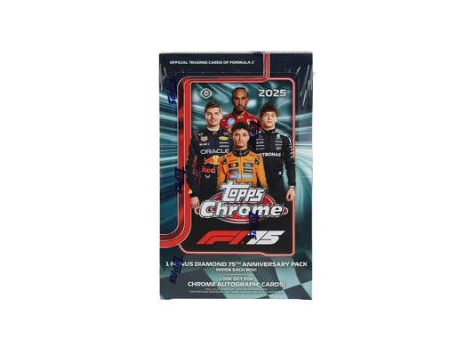 2025 Topps Chrome Formula 1® Hobby Box — LIVE OPENING