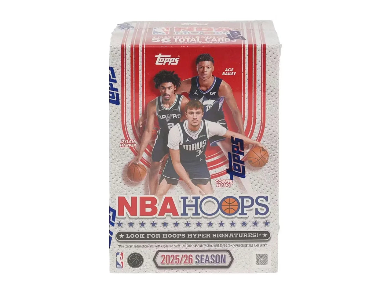 Topps NBA Hoops Basketball 2025/26 Value Box