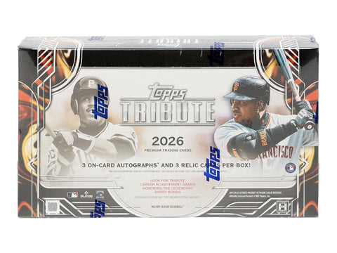 2026 Topps Tribute Baseball Hobby Box