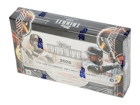 2026 Topps Tribute Baseball Hobby Box