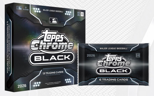 2026 Topps Chrome® Black Baseball