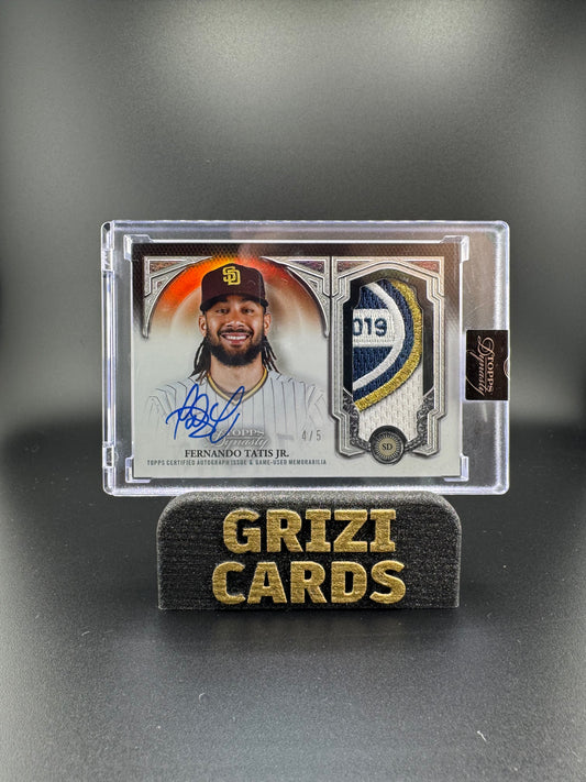 Fernando Tatis Jr. – Topps Dynasty 2024 – Auto Patch – 4/5