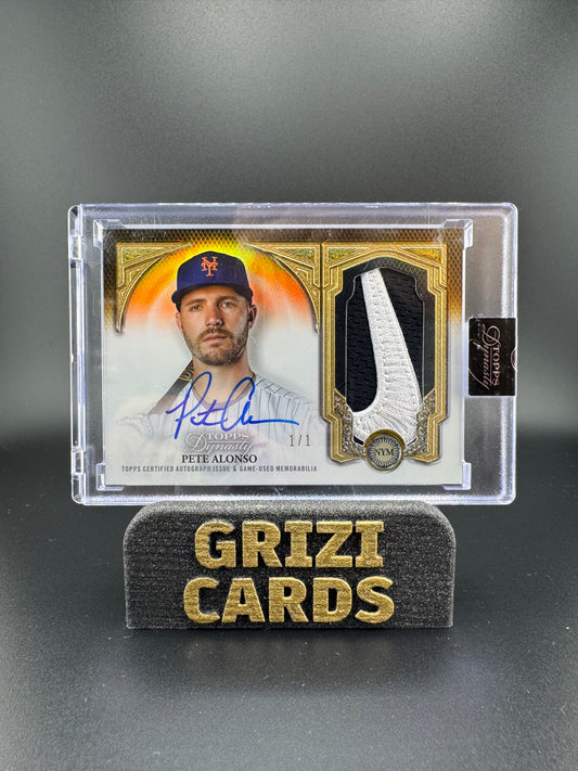 Pete Alonso – Topps Dynasty 2023 – Auto Patch – 1/1