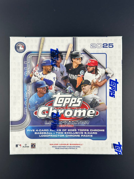 2025 Topps Chrome® Baseball Logofractor Edition