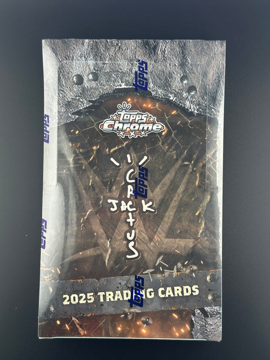 2025 Topps Chrome WWE x Cactus Jack Edition Hobby Box
