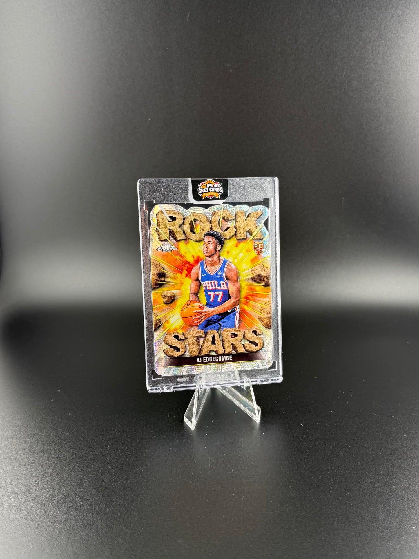 VJ Edgecombe – 2025 Topps Chrome – Rock Stars – RC