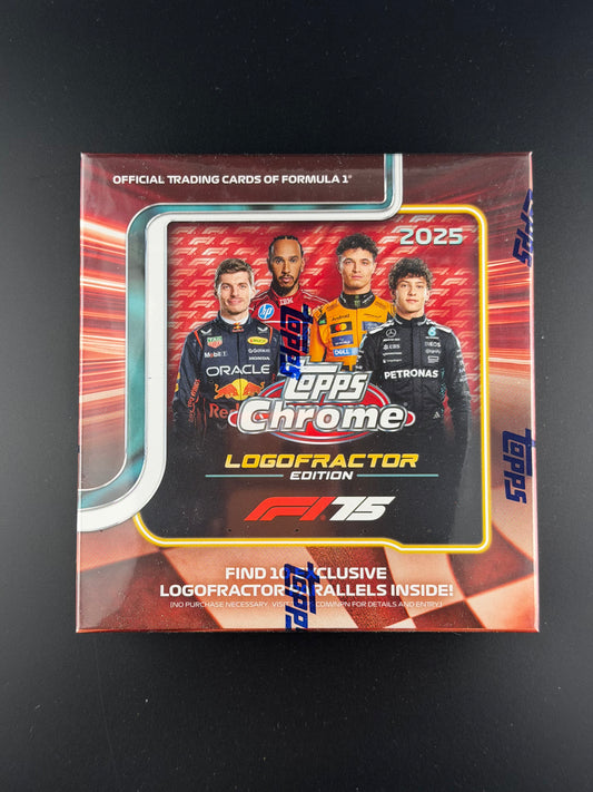 2025 Topps Chrome Formula 1 – Logofractor Edition Box