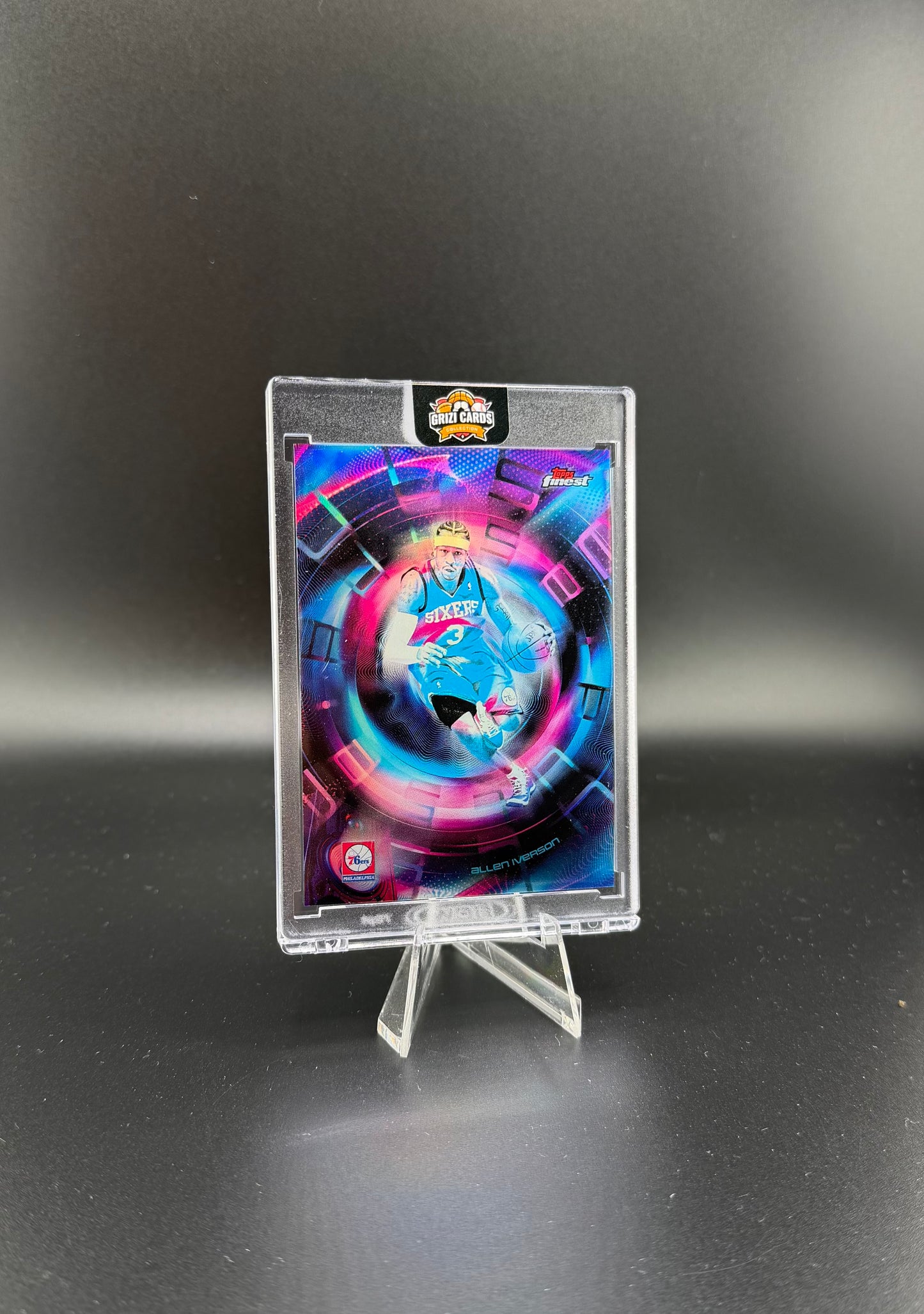 Allen Iverson – Pulse – Topps Finest – Philadelphia 76ers