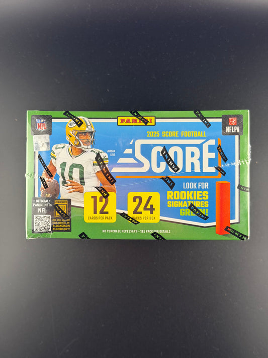 2025 PANINI SCORE FOOTBALL RETAIL BOX