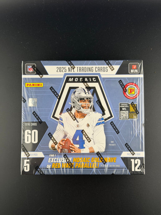 2025 Panini Mosaic Football International Hobby Box