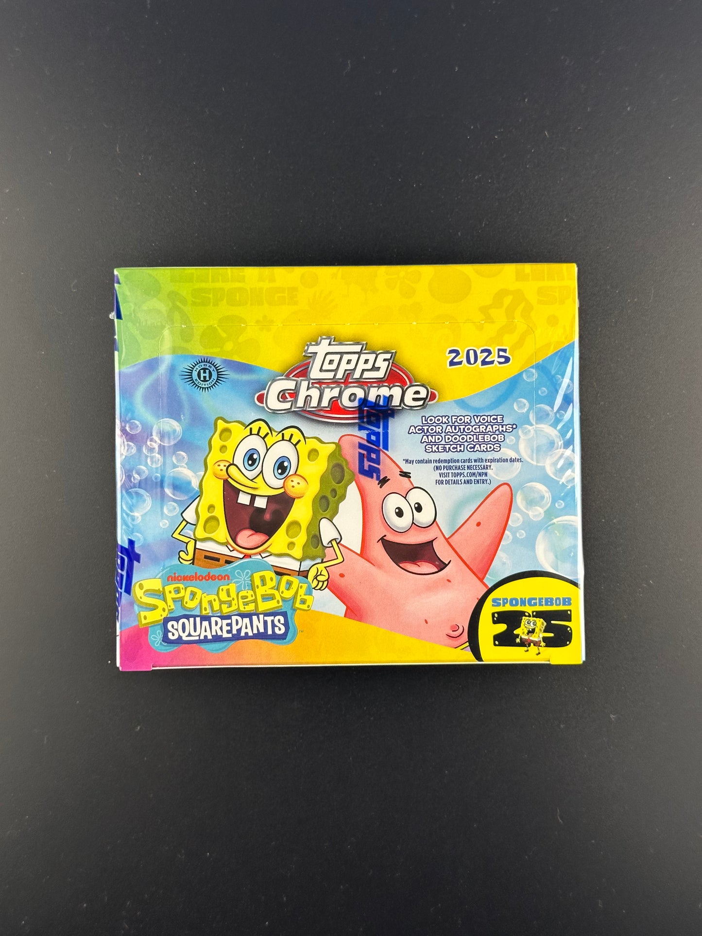 2025 Topps Chrome® SpongeBob 25th Anniversary - Hobby Box