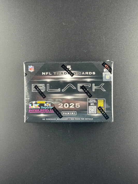 2025 Panini Black NFL Trading Card Box (Hobby)