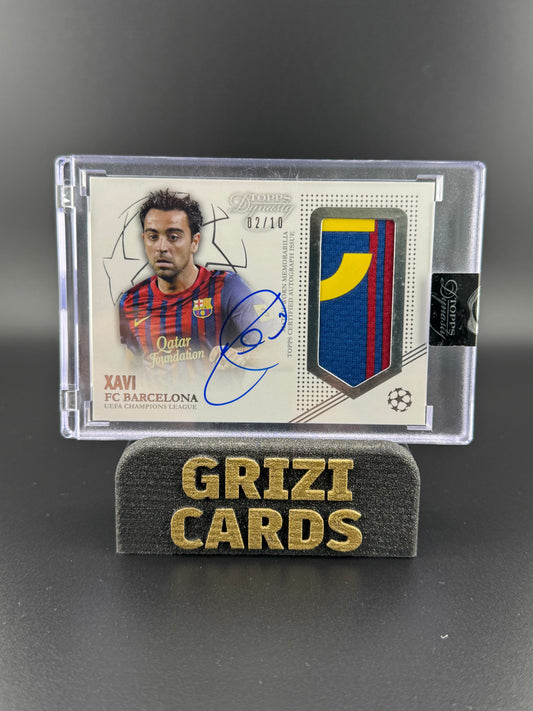 Xavi 2/10 - 2022/23 Topps Dynasty UEFA Champions League