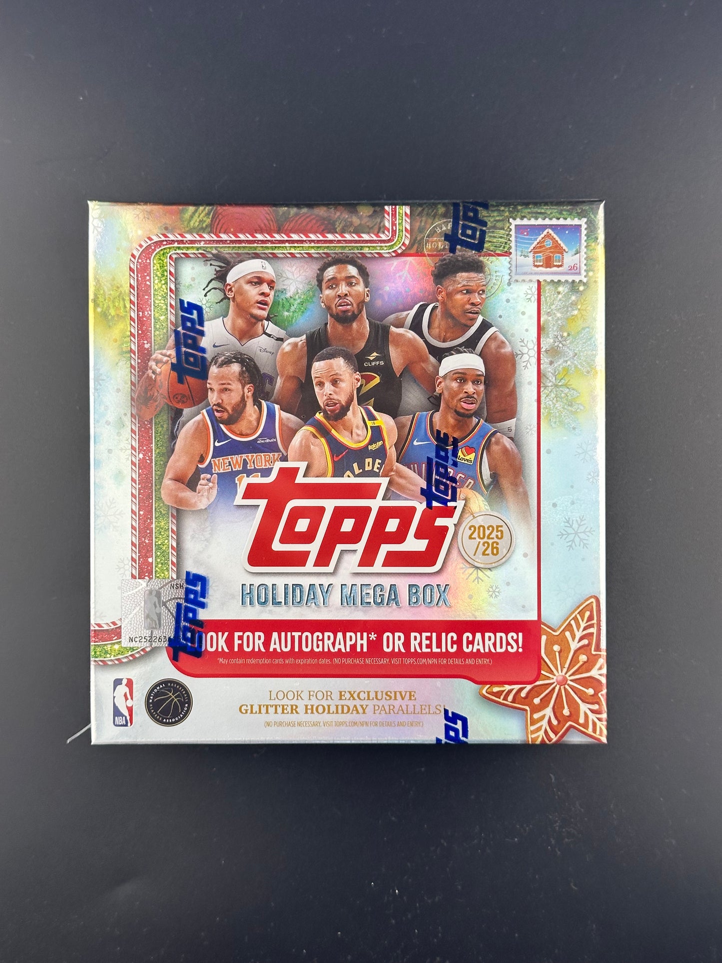 2025-26 Topps Holiday Basketball - Mega Box