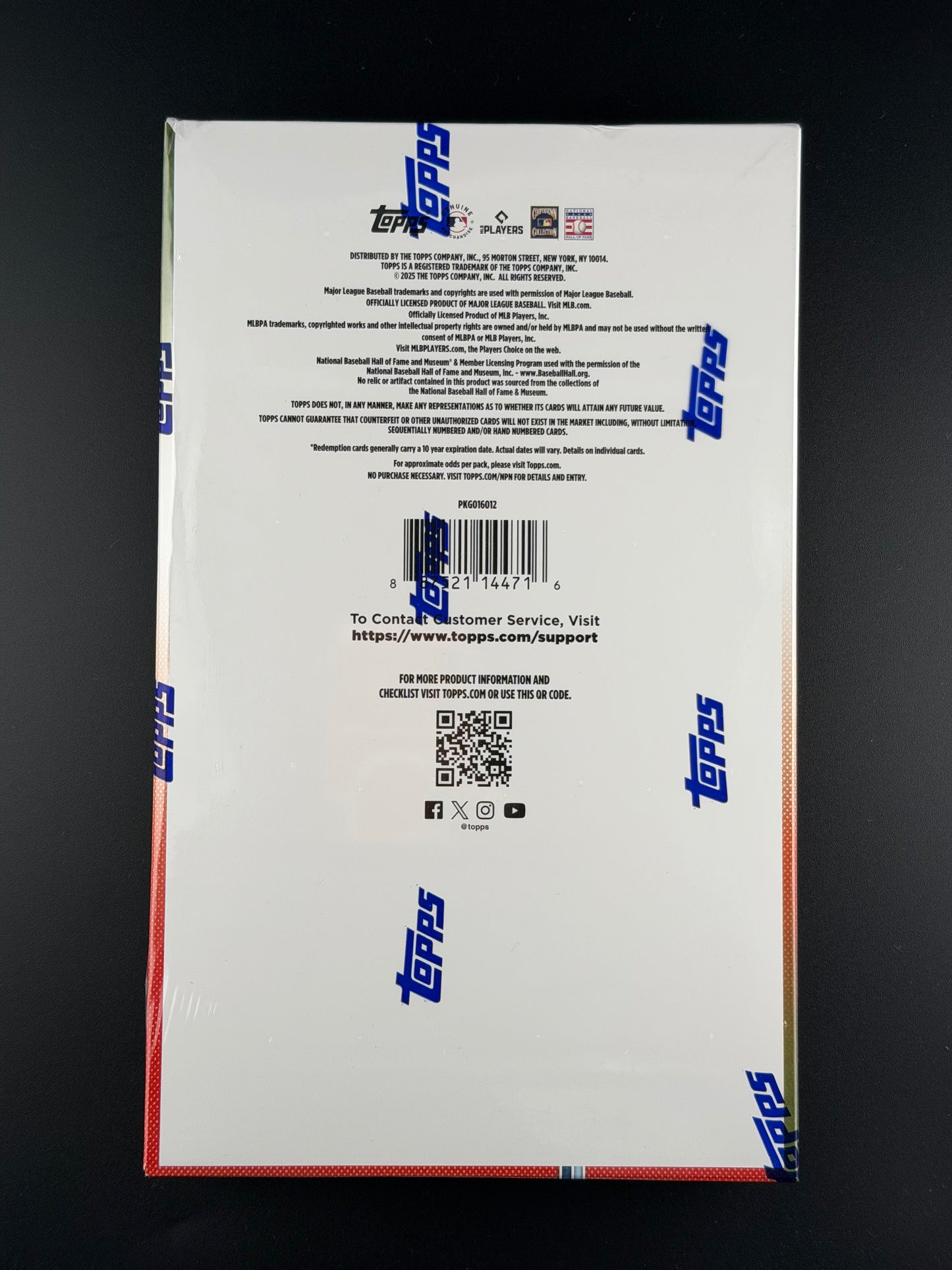 2025 Topps Baseball Update Series - Hobby Box