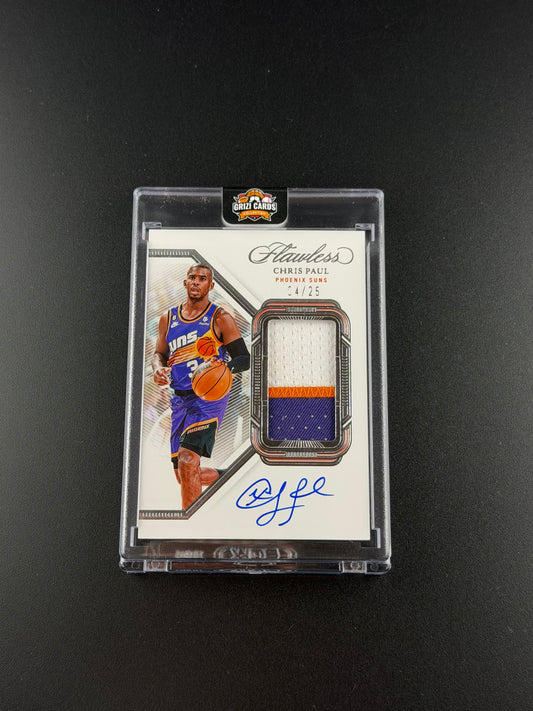 Chris Paul – Panini Flawless Basketball – Patch Autograph – 04/25.