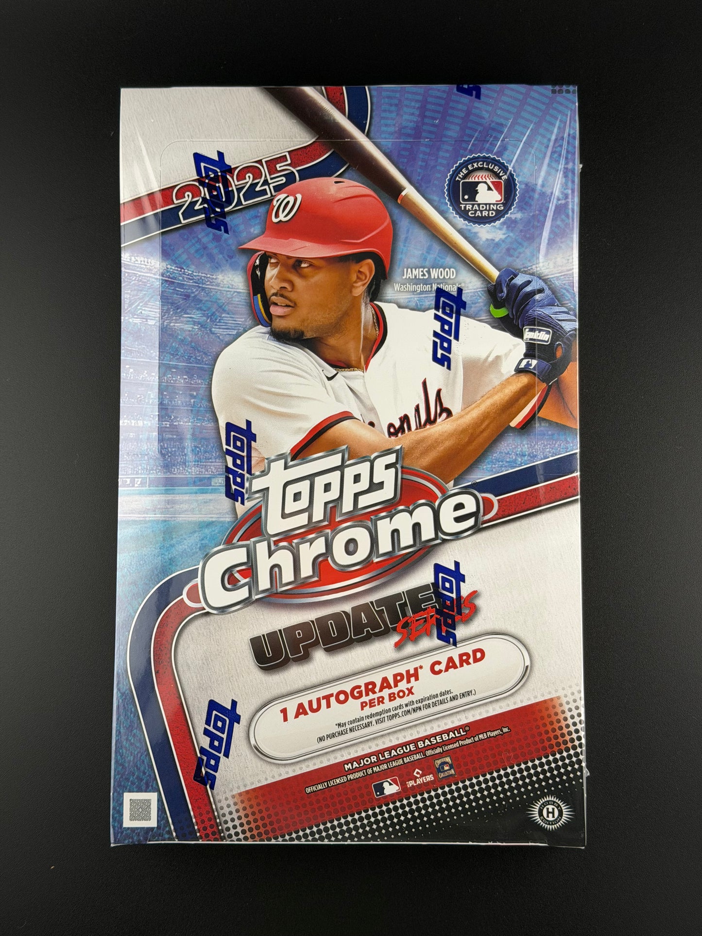 2025 Topps Chrome® Baseball Update Series - Hobby Box (1 Autographe par boîte)