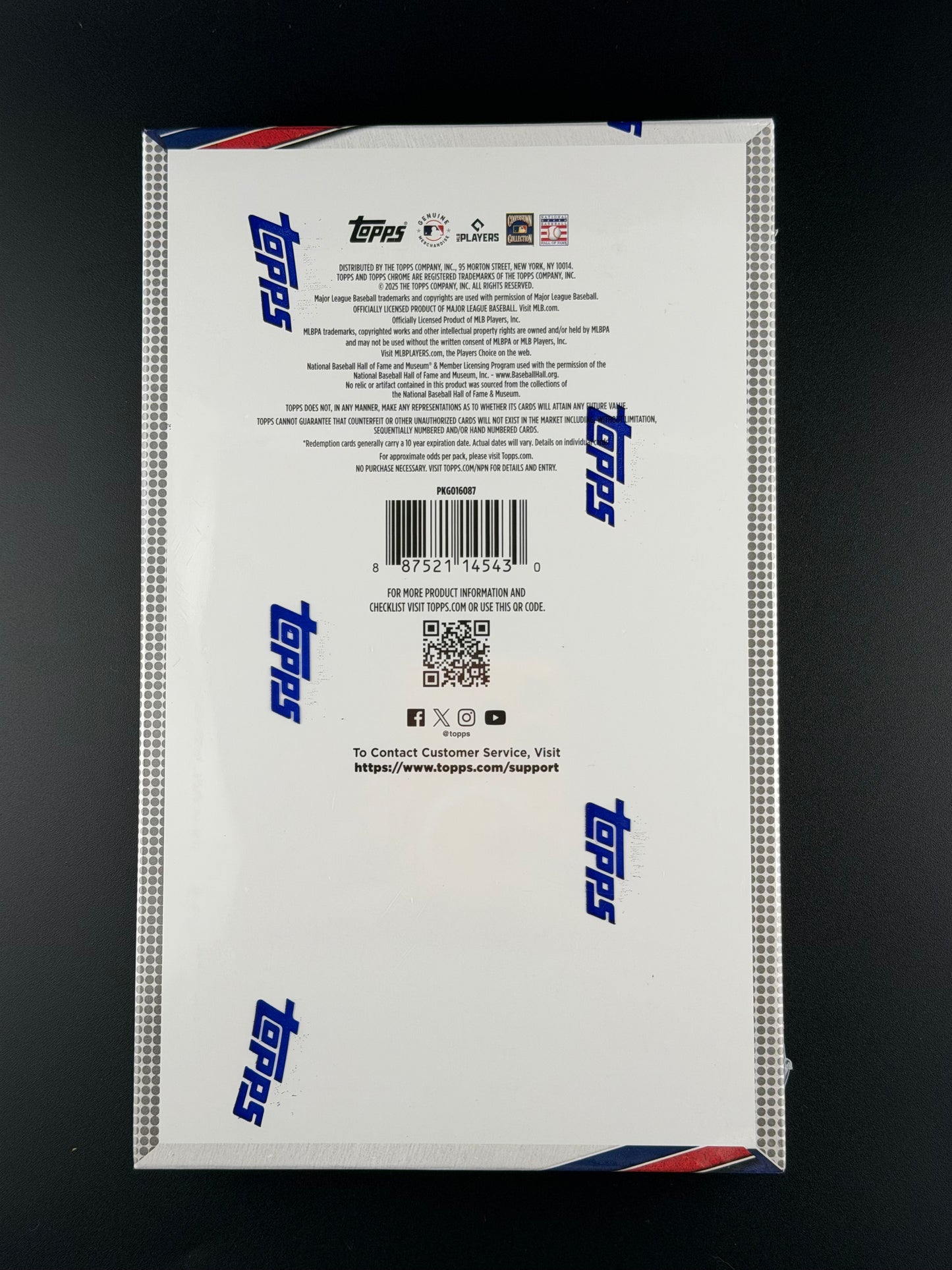 2025 Topps Chrome® Baseball Update Series - Hobby Box (1 Autographe par boîte)