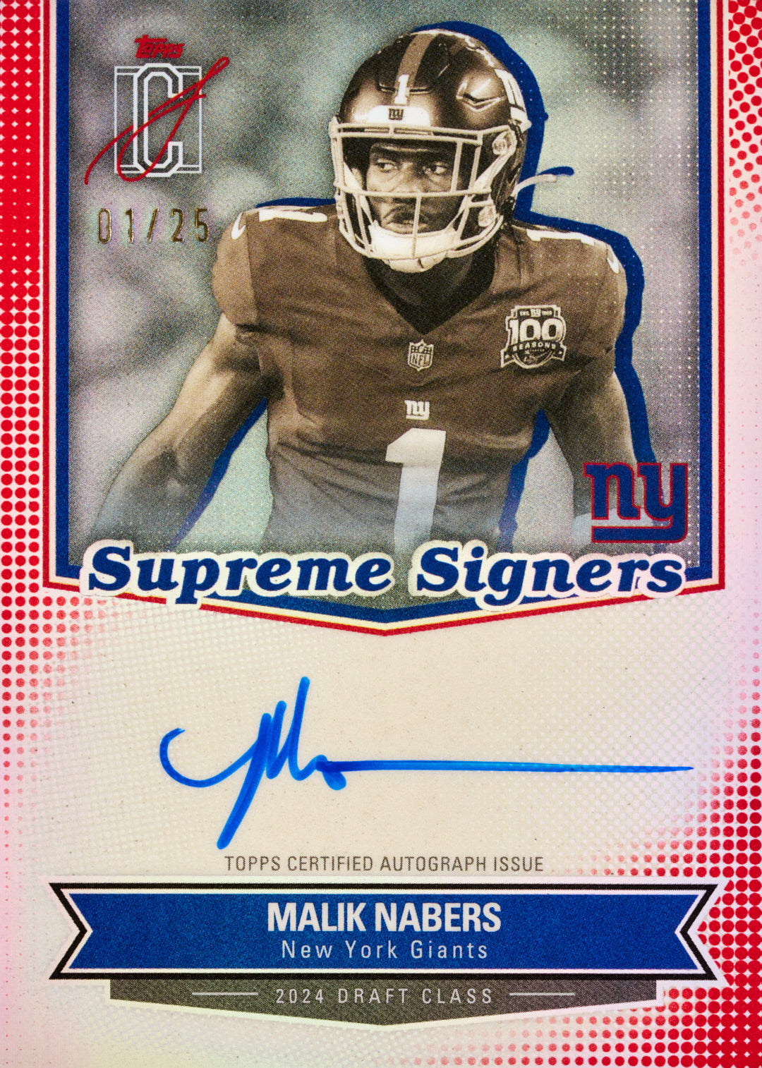 2025 Topps Signature Class Football - Value Box