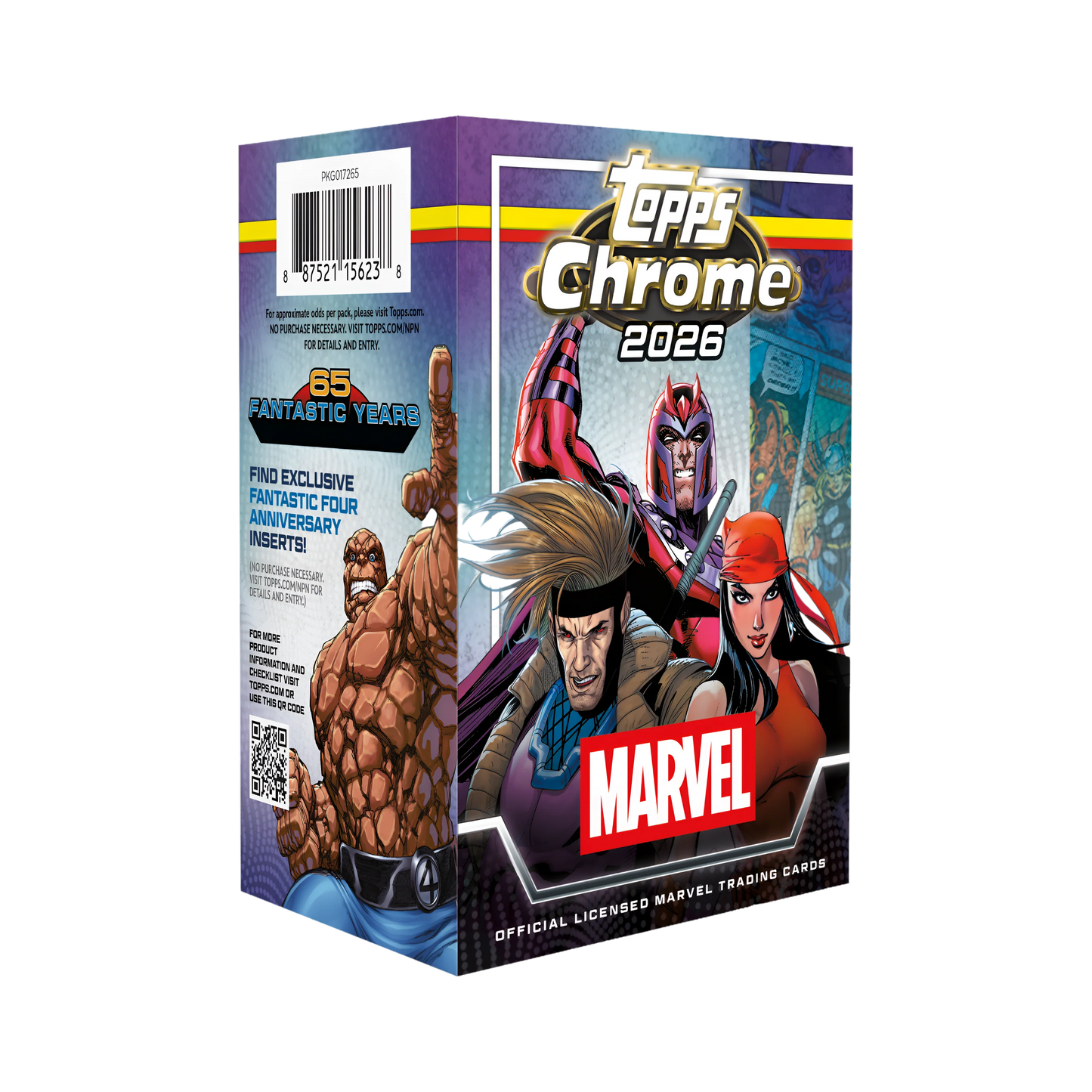 Topps Chrome Marvel 2026 Value Box