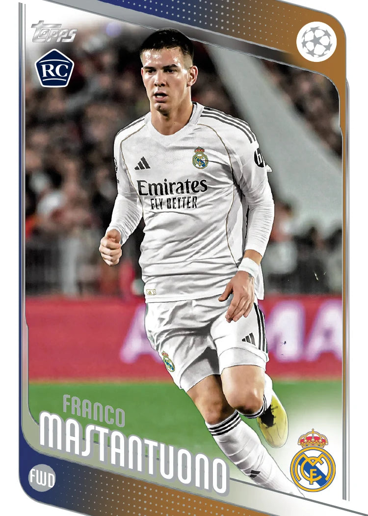 Topps Flagship UEFA Club Competitions 2025/26 Value Box