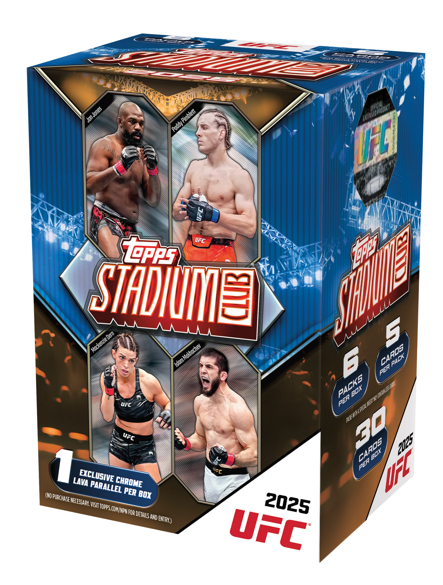 2025 Stadium Club UFC - Value Box