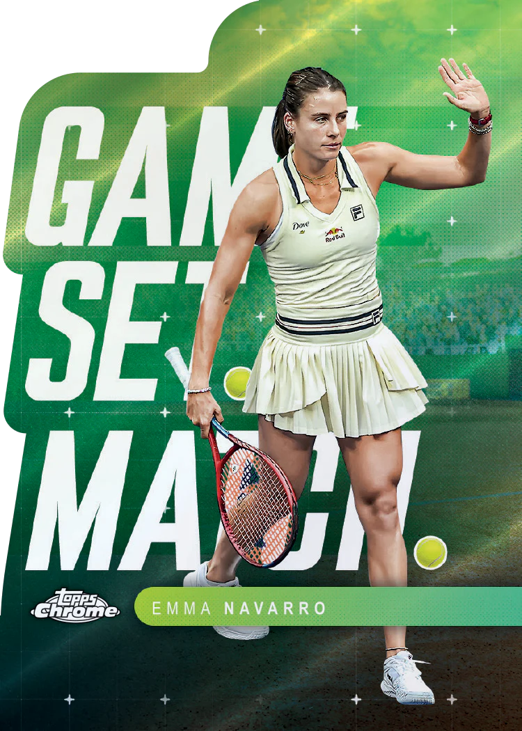 2025 Topps Chrome® Tennis – Hobby Box