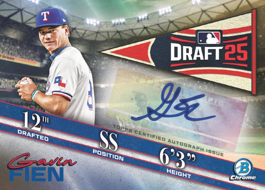 2025 Bowman Draft Baseball - Hobby Box
