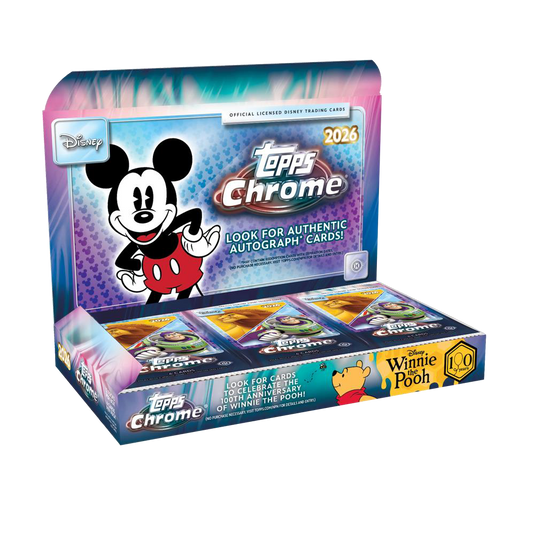2026 Topps Chrome® Disney - Hobby Box