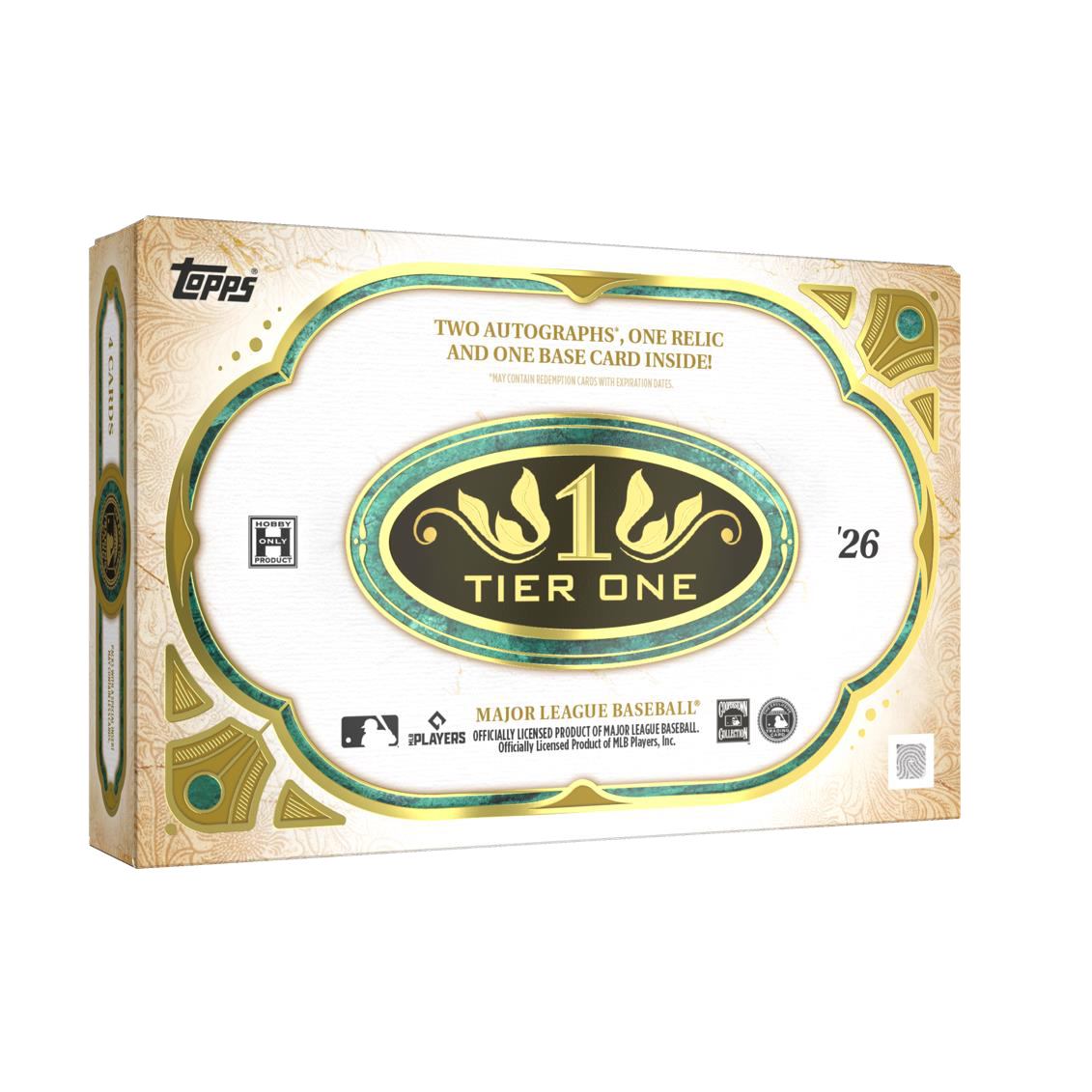 2026 Topps Tier One Baseball - Hobby Box