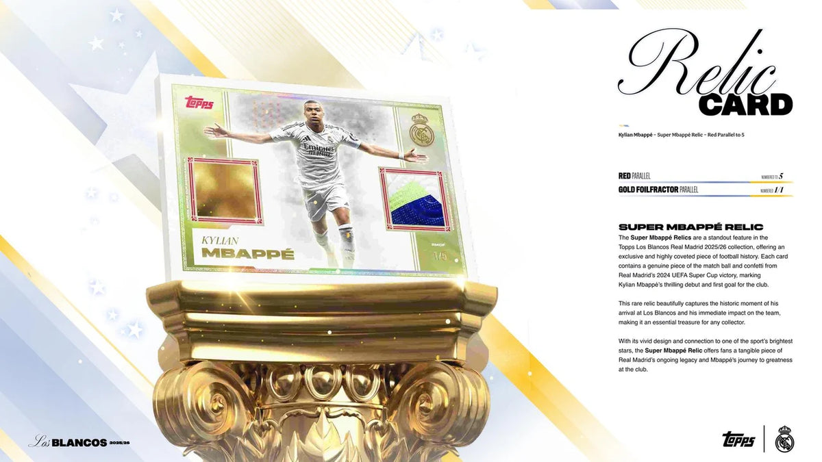 2025/26 Topps Real Madrid Los Blancos