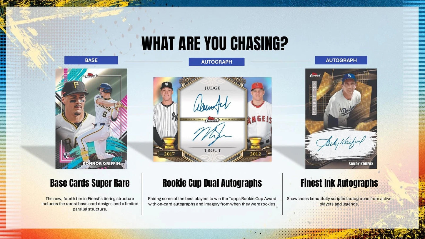 2026 Topps Finest Baseball Delight Box